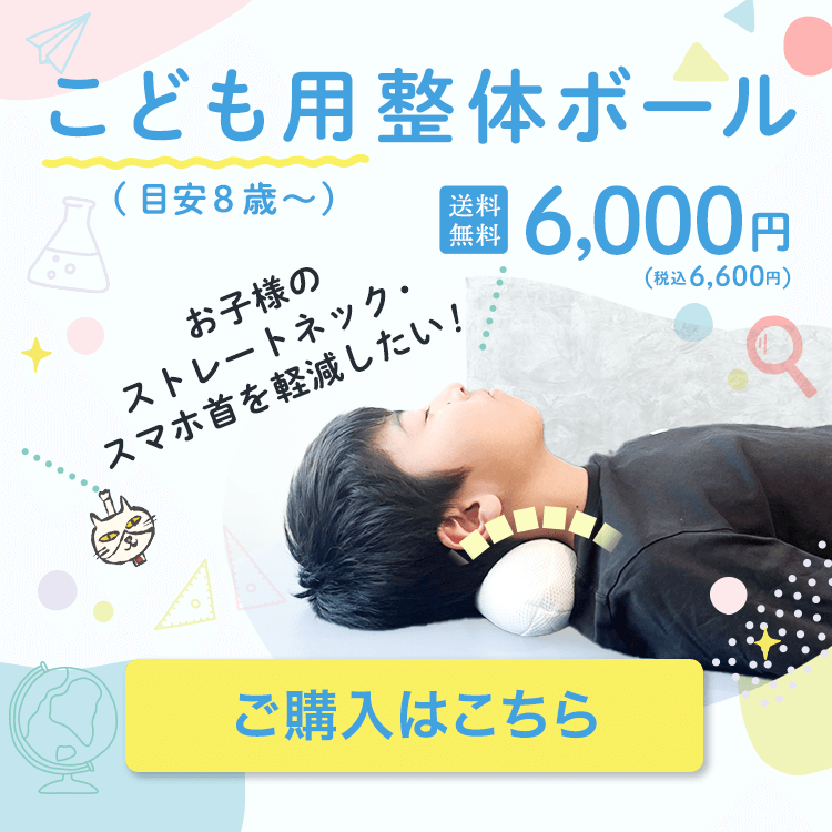 子供用整体ボール購入はこちら